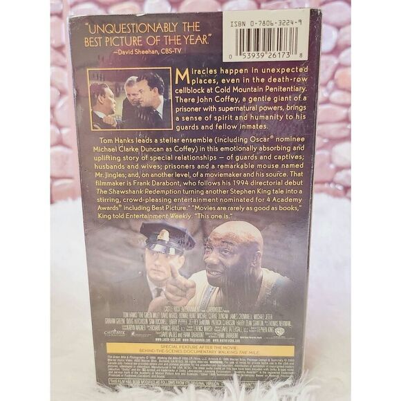 Sealed VHS The Green Mile - Picture 2 of 5